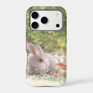 Spring Bunny: Realistic Rabbit in Flower Garden Ar iPhone 17 Pro Case