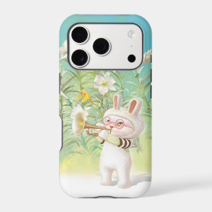 Spring Bunny: Realistic Rabbit in Flower Garden Ar iPhone 17 Pro Case
