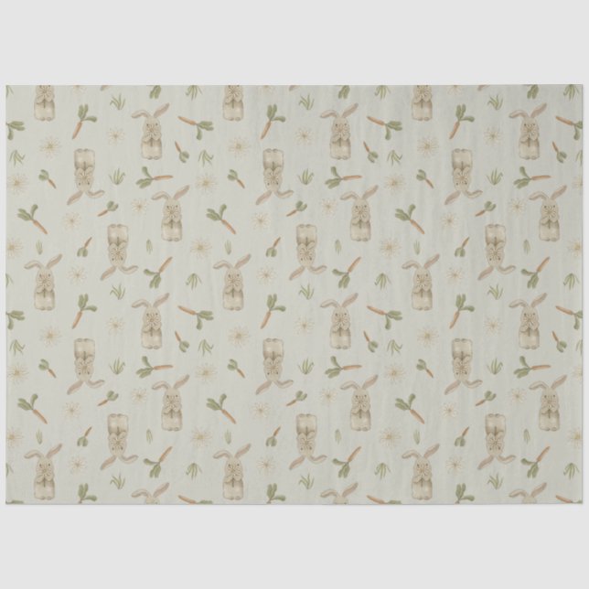 Spring Bunny Tissue Paper (Front)