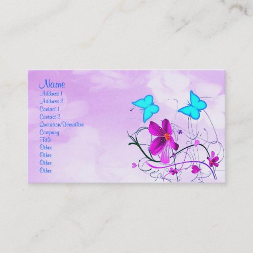 Spring Business Cards