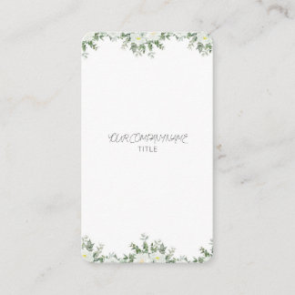 spring business card