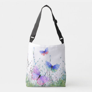 Spring Butterflies Crossbody Bag