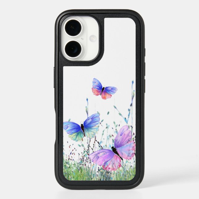 Spring Butterflies iPhone Case (Back)