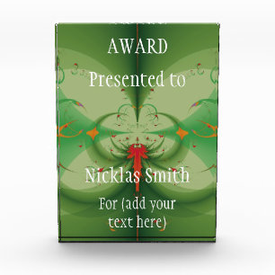 Spring Butterfly Acrylic Award