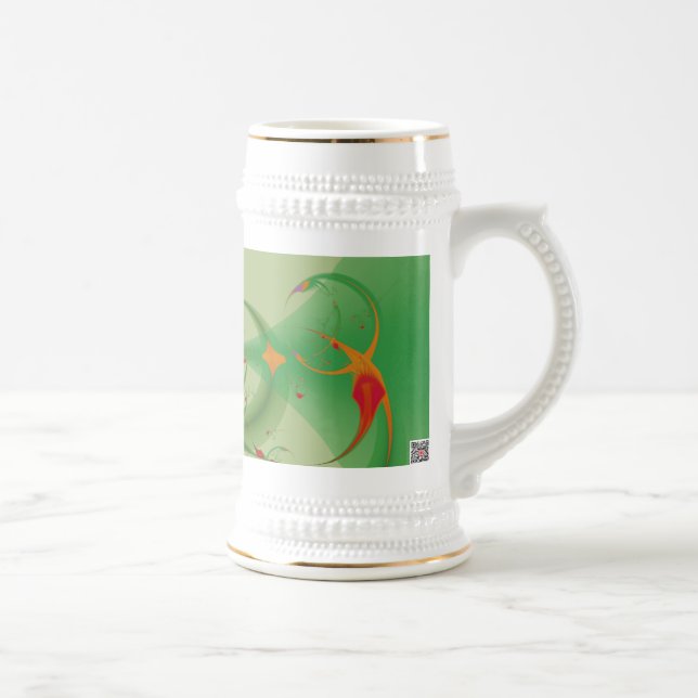Spring Butterfly Beer Stein (Right)