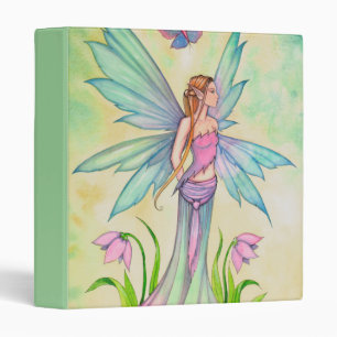 Spring Butterfly Fairy Fantasy Art Binder
