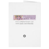 Spring Butterfly Fairy Fantasy Art Cards (Back)