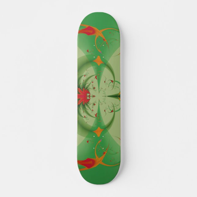 Spring Butterfly Skateboard Deck (Front)