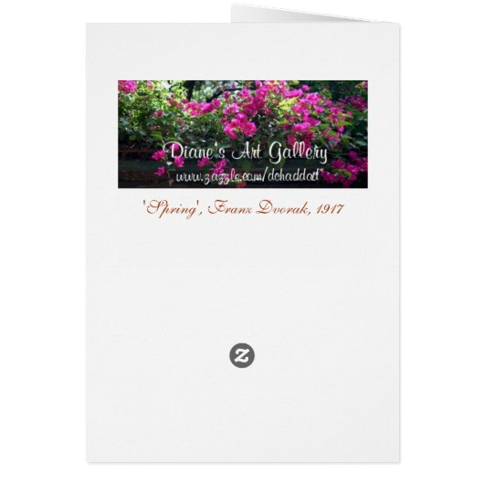 ‘Spring’ by Franz Dvorak (Back)