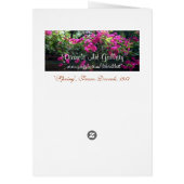 ‘Spring’ by Franz Dvorak Cards (Back)