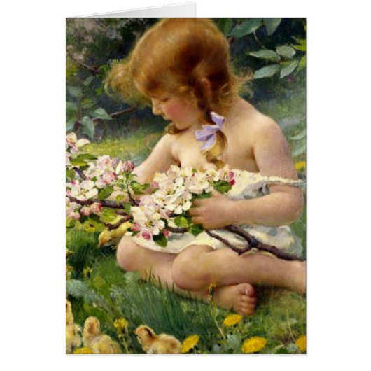 ‘Spring’ by Franz Dvorak Cards (Front)