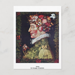 Spring By Giuseppe Arcimboldo Postcard