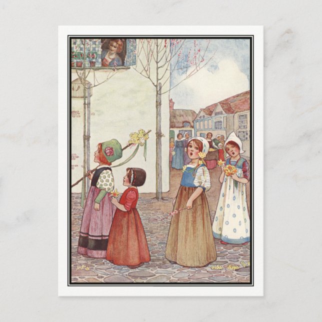 Spring by Millicent Sowerby Postcard (Front)