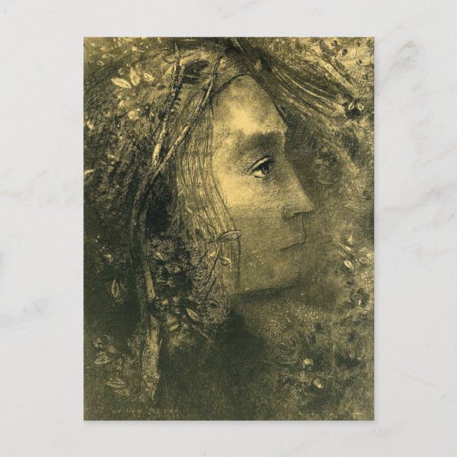 Spring by Odilon Redon Postcard (Front)