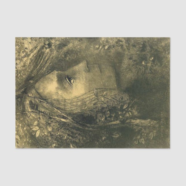 Spring by Odilon Redon Tissue Paper (Front)