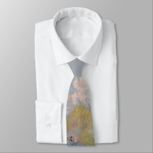 Spring by the Seine by Monet Impressionist Neck Tie