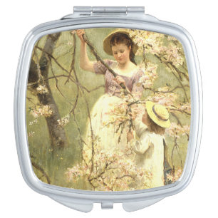 Spring, c.1880 vanity mirror