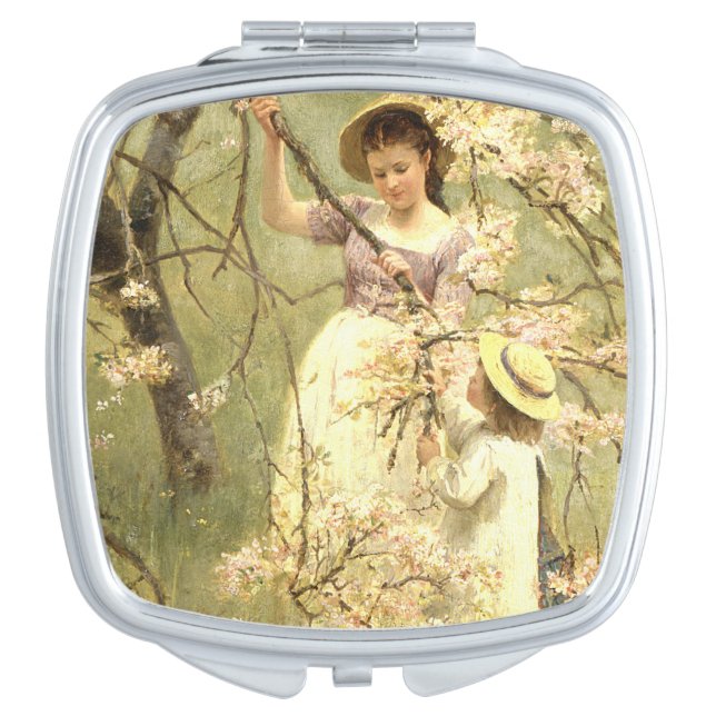 Spring, c.1880 vanity mirror (Front)