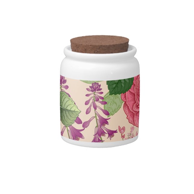 spring candy jar (Front)