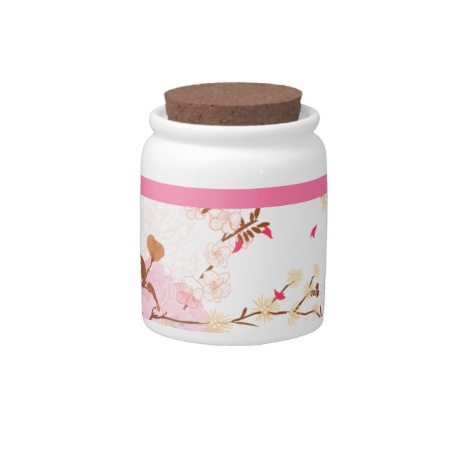 spring candy jar (Front)