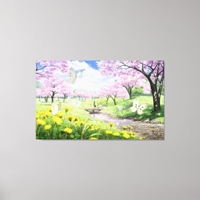 Spring Canvas Print (Front)