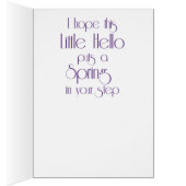 Spring Cards (Inside (Right))