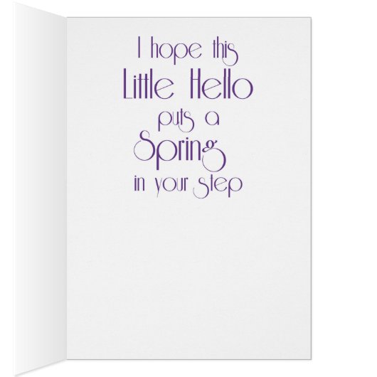 Spring Cards (Inside (Right))