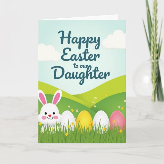 Spring Celebration Animal Friend Card (Front)