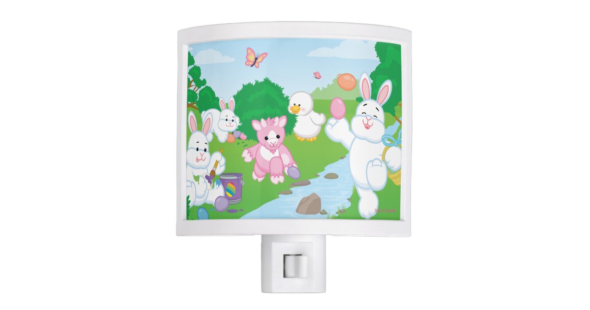 Spring Celebration Egg Hunt Night Light | Zazzle