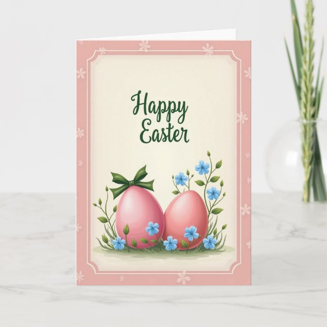 Spring Celebration Greeting Card (Front)