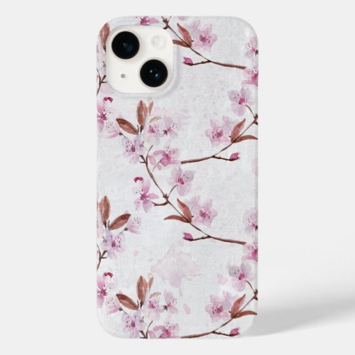 Spring Cherry Blossom Branches  Case_Mate iPhone 14 Case