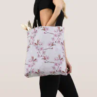 Tote Eco Bag Sakura Cherry Blossom Tree Japanese Pink 