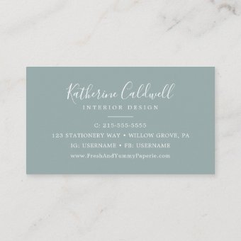 Spring Cherry Blossom Business Card | Zazzle