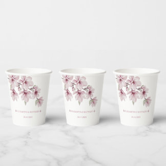 Spring Cherry Blossom The Wedding Paper Cups