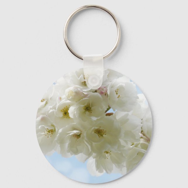 Spring Cherry Blossoms AH2008 Keychain (Front)