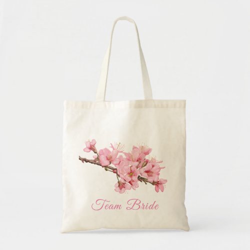 Spring Cherry Blossoms Tote Bag