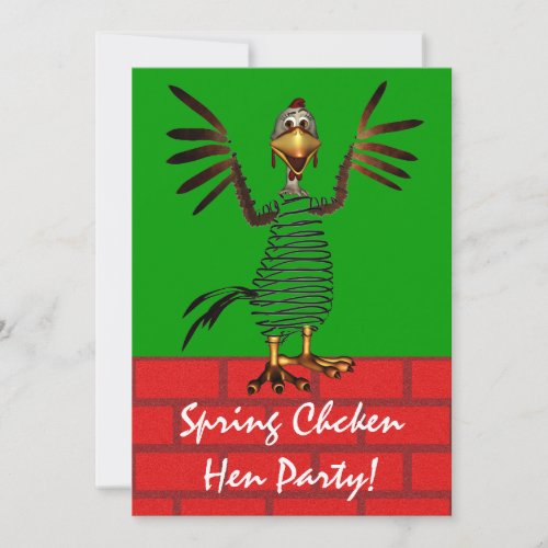 Spring Chicken invite
