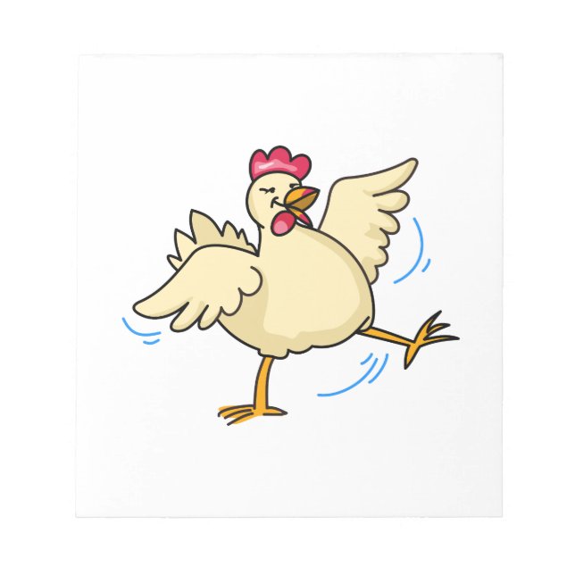 Spring Chicken Notepad (Front)