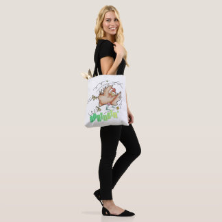 Spring Chicken over the shoulder tote Bag
