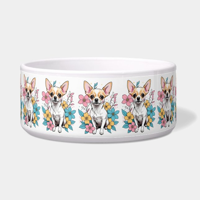 Spring Chihuahua Bowl (Front)