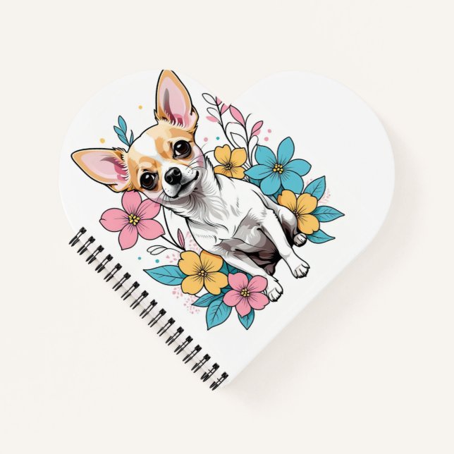 Spring Chihuahua Notebook (Front)