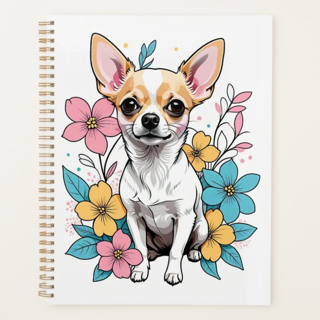 Spring Chihuahua Planner (Front)