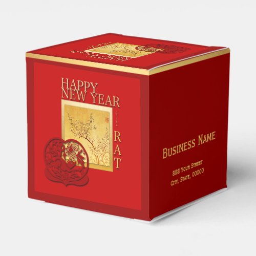 Spring Chinese Rat Year 2020 Corporate Favor Box