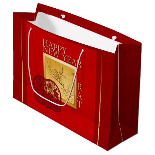 Spring Chinese Rat Year 2020 Large Gift Bag