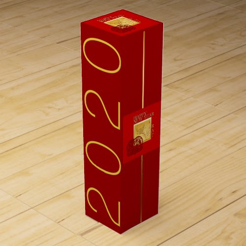 Spring Chinese Rat Year 2020 Wine Gift Box