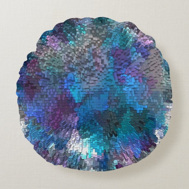 Spring City...... Round Pillow (Front)