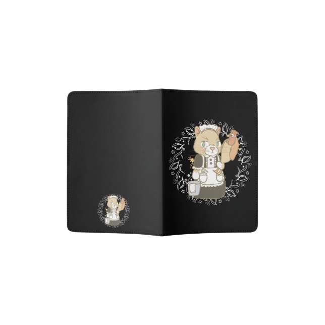 Spring clean passport holder (Opened)