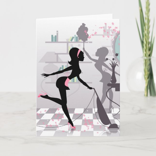 Spring Cleaning Card (Front)