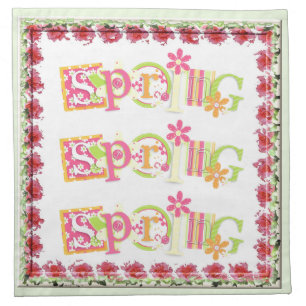 Spring Cloth Napkin