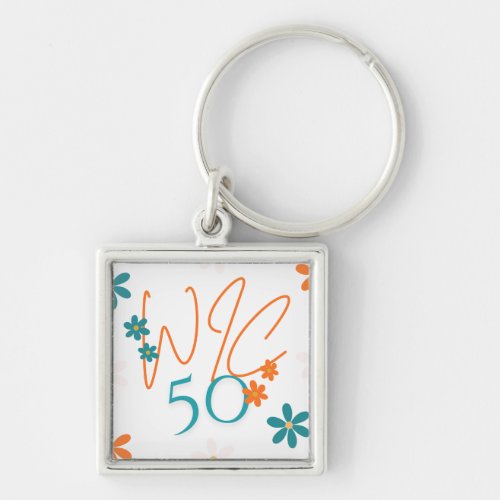 Spring Collection Metal Keychain